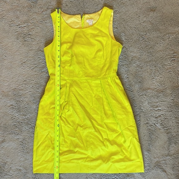 J crew 6 bright green dress - Picture 8 of 10